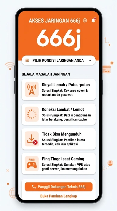 Tampilan link alternatif 666j